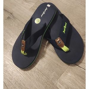 Just Speed Mens‎ Flip Flop Sandals Blue Slip On 12
